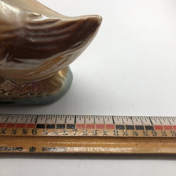 Mother Mallard Duck Two Ducklings Bisque Porcelain Collectible Figurine Brazil - Picture 7 of 7